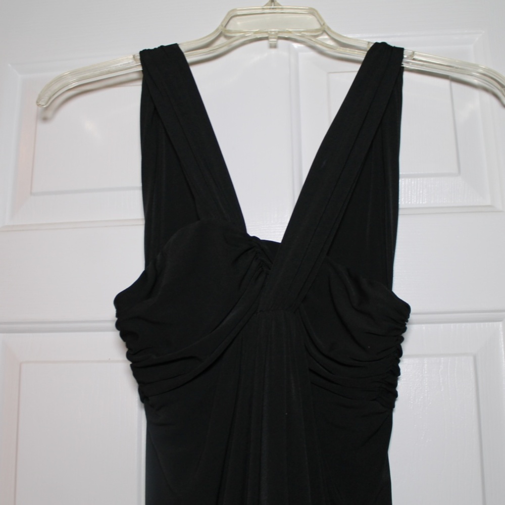 Express XS Cross neck front Little Black Dress - Picture 5 of 8